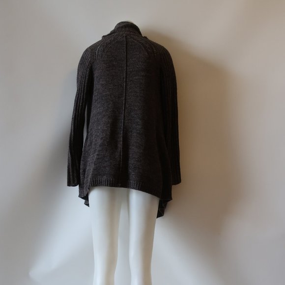 LINE. NO CLOSE ASYMMETRIC CARDIGAN SWEATER XS * - Picture 6 of 12